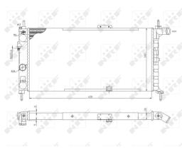 Nrf 52019 - RADIADORES Y CALEFACTORES OPEL-VA