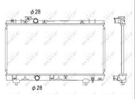 Nrf 53338 - RAD.Y CALEF.TERCEL/COROLLA 1.3-1.5