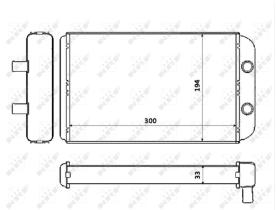 Nrf 53562 - CALEFACTOR PEUGEOT BOXER