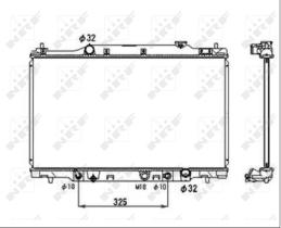 Nrf 53679 - RADIADORES Y CALEFACTORES HONDA STR