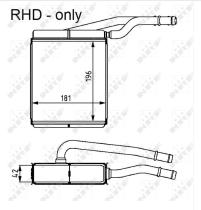 Nrf 54226 - RAD.Y CALEF.FOCUS 1,4 16 V