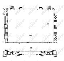 Nrf 55316 - RADIADOR ALUMINIO MERCEDES