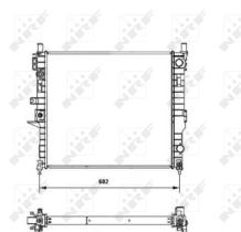 Nrf 55335 - RAD.Y CALEF.M-KLASSE ML270 CDI