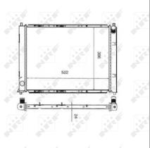 Nrf 55339 - RADIADOR ALUMINIO ROVER