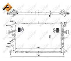 Nrf 58178 - RADIADORES TURISMOS OPEL VAUXHALL A