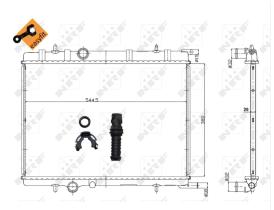 Nrf 58308 - RAD.Y CALEF.BERLINGO 2.0HDI/XSARA 2