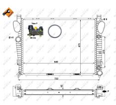 Nrf 58366 - RADIADORES Y CALEFACTORES MERCEDES