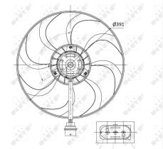 Nrf 47375 - VENTILADOR SEAT