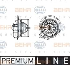 Hella 8EW009157461 - SOPLADOR HABITACULO MB ATEGO(LKN)