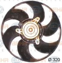 Hella 8EW351044161 - VENTILADOR RAD.PEUGEOT 306/PARTNER