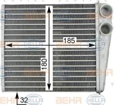 Hella 8FH351315781 - CALEFACTOR AUDI A3/GOLF V