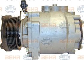 Hella 8FK351334611 - COMPRESOR VISTEON SCROLL PV6 FORD