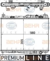 Hella 8MK376754761 - RADIADOR FORD FIESTA