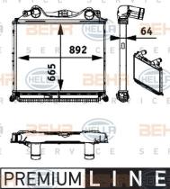 Hella 8ML376724371 - INTERCOOLER MAN TGA V3