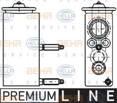 Hella 8UW351234421 - VALVULA DE EXPANSION CIT C4/PEU 307