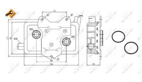 Nrf 31180 - REFRIGERADOR ACEITE MERCEDES