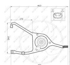 Nrf 47448 - VENTILADOR CITROEN