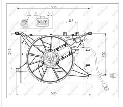 Nrf 47460 - ELECTROVENTILADOR