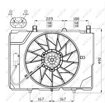 Nrf 47466 - ELECTROVENTILADOR