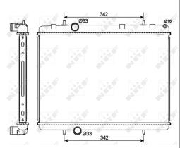 Nrf 53112 - RADIADOR
