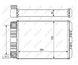 Nrf 54274 - CALEFACTOR MERCEDES