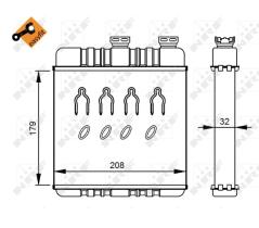 Nrf 54279 - RADIADOR