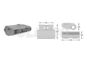 Electroauto 40A0065 - EVAPORADOR 12V MICROBUS III