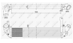 Nrf 30353 - INTERCOOLERS KANGOO-KUBISTAR 1,5D