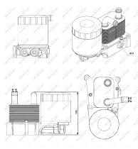 Nrf 31194 - REFIGERADOR ACEITE FORD (EUROPE)