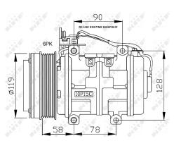 Nrf 32039G - COMPR.W201/W124/W126