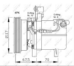 Nrf 32055G - COMPRESOR BMW