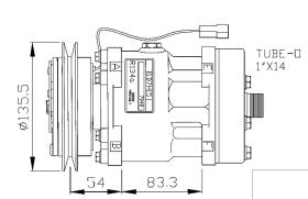 Nrf 32074G - COMPRESOR IVECO