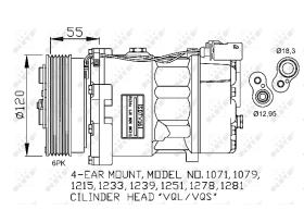 Nrf 32206G - COMPRESOR AUDI - VOLKSWAGEN