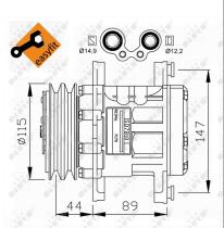 Nrf 32207G - COMPRESOR UNIVERSAL