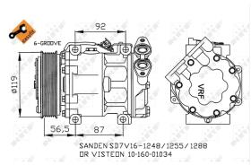 Nrf 32271G - COMPR.FOCUS/MAZDA 3/S40