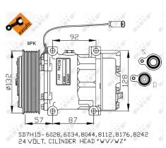 Nrf 32412G - COMPRESOR VOLVO