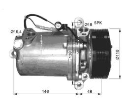 Nrf 32414G - COMPRESOR BMW