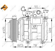 Nrf 32449G - COMPRESOR KIA