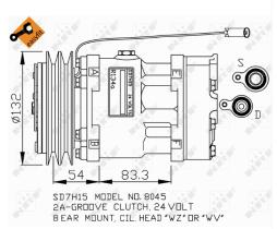 Nrf 32469G - COMPRESOR VOLVO BM