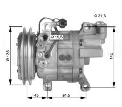 Nrf 32475G - COMPRESOR NISSAN-DAIHATSU