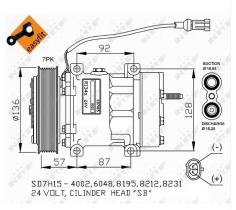 Nrf 32477G - COMPRESORES DAF CF85/XF105