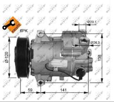 Nrf 32487G - COMPRESORES OPEL INSIGNIA