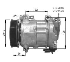 Nrf 32593G - COMPRESORES CITROEN-PEUGEOT 308/C4