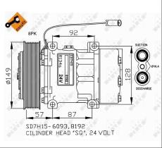 Nrf 32699G - COMPRESOR RENAULT TRUCK