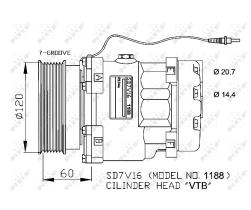 Nrf 32711G - COMPRESORES RENAULT MASTER