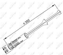 Nrf 33338 - FILTRO DESHIDRATADOR CITROEN-PEUGEO
