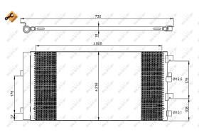 Nrf 35969 - CONDENSADOR DACIA