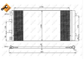 Nrf 35972 - CONDENSADOR NISSAN