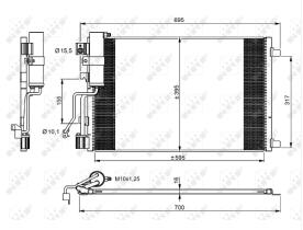 Nrf 35974 - CONDENSADOR NISSAN