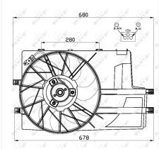 Nrf 47552 - VENTILADOR MERCEDES